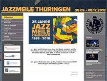 Tablet Screenshot of jazzmeile.org
